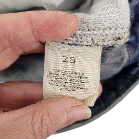 RALPH LAUREN DENIM MINI SKIRT DENIM & SUPPLY WOMENS SIZE 6 28 FESTIVAL CONCERT - Picture 5 of 8